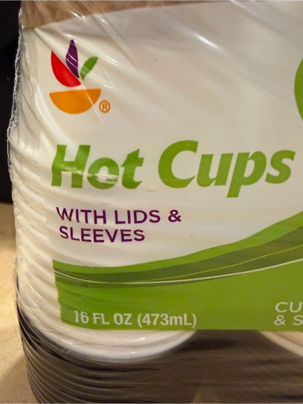 Party Supplies Hot/Cold Cups and Napkins Bundle of 4